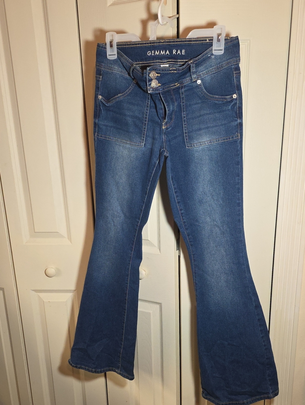 Gemma Rae Women's Medium Wash Flare Jeans